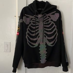 Classic Skeleton Hudson Outwear Sweatshirt Hoodie XL